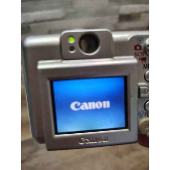 Canon Powershot A400 Compact Digital Camera M4560 AA Battery Operation Works!! - Picture 2 of 12